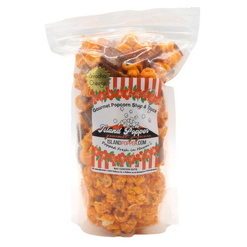 Island Popper Sriracha Cheddar Popcorn