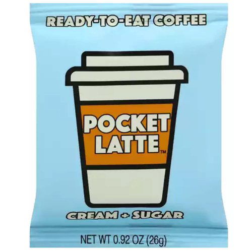 Pocket Latte Coffee Bar Cream + Sugar