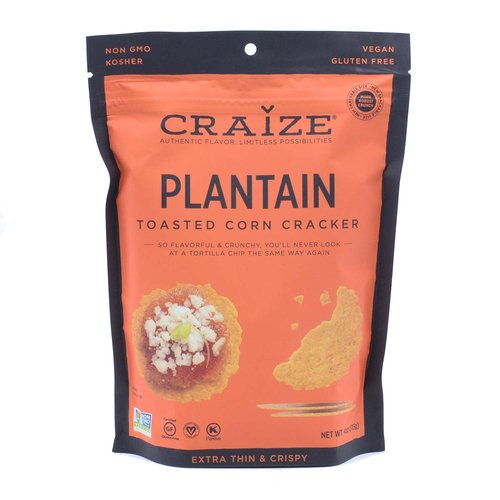 Craize Toasted Crisps, Plantain