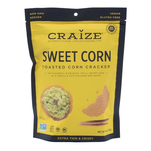 Craize Toasted Crisps, Sweet Corn