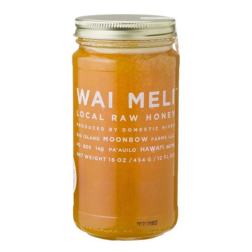 Wai Meli Raw Honey Kapa'au Christmas Berry Blossom