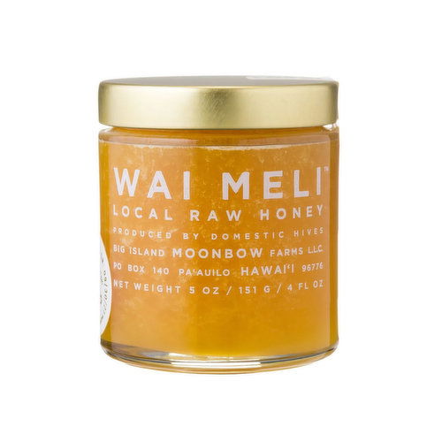 Wai Meli Raw Honey Kapa'au Christmas Berry Blossom