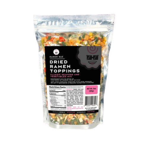 Ramen Bae Dried Ramen Topping Seafood & Vegetable