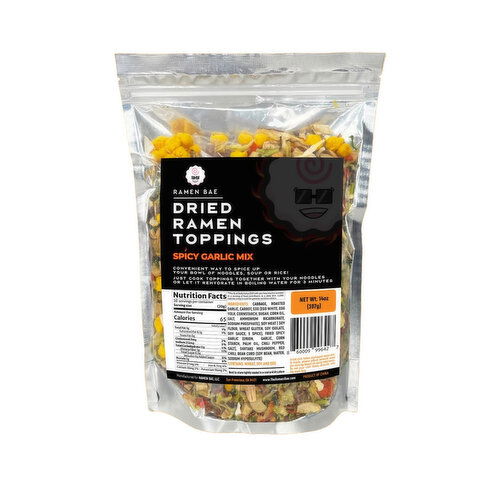 Ramen Bae Dried Ramen Topping Spicy Garlic Mix