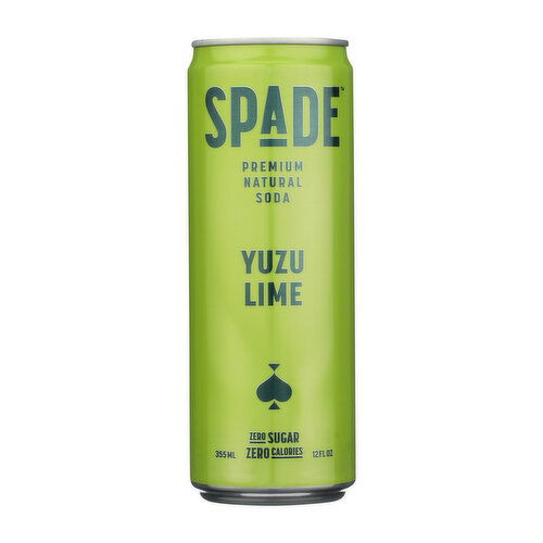 Spade Yuzu Lime Premium Natural Soda