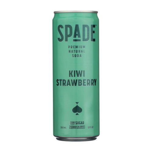 Spade Kiwi Strawberry Premium Natural Soda