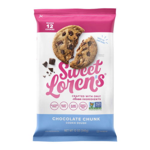 Sweet Loren's Gluten Free Chocolate Chunk Cookie Dough