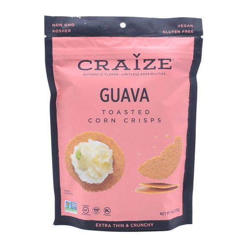 Craize Toasted Crisps, Guava