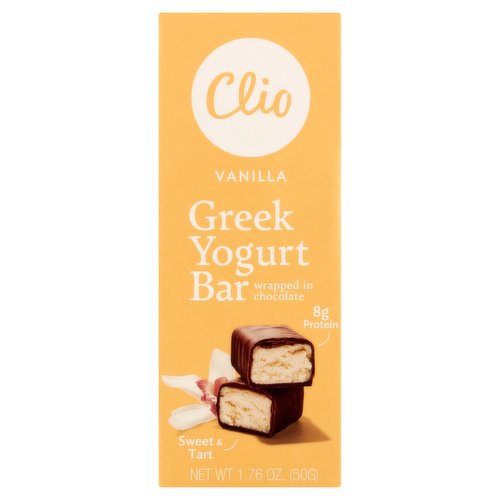 Clio Yogurt Bars Vanilla