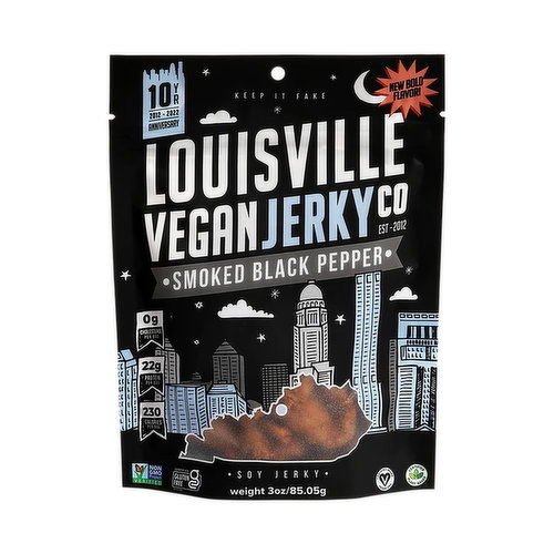 Louisville Vegan Jerky Black Pepper