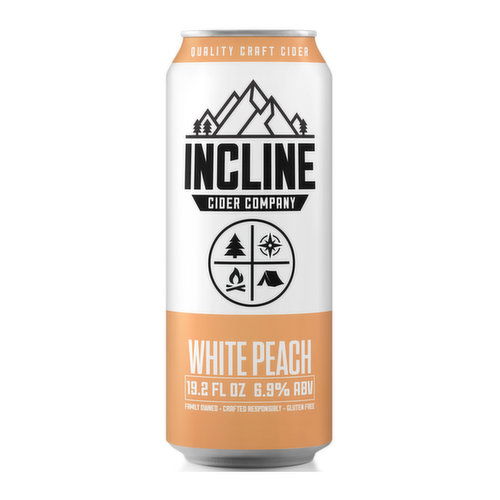 Incline White Peach Cider