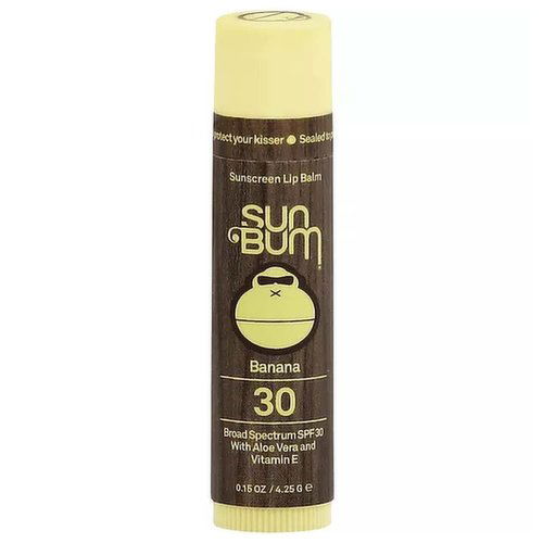 Sun Bum Lip Balm Banana Spf30