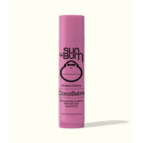 Sun Bum Cocobalm Groove Cherry Lip Balm