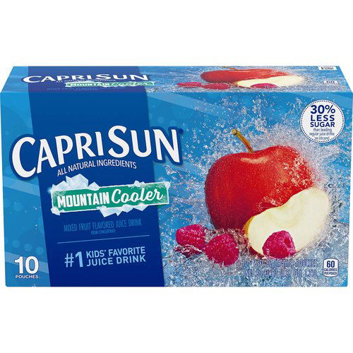 Capri Sun Mountain Cooler, Mixed Fruit (Pack of 10)