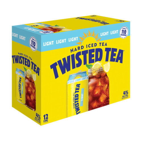 Twisted Tea Light Cans (12-pack)