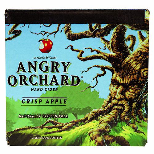 Angry Orchard Crisp Apple, Bottles (Pack of 6)