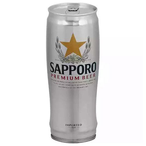 Sapporo Premium Beer, Bottles (Pack of 12)