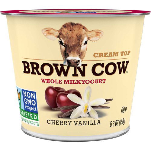 Brown Cow Yogurt, Cherry Vanilla