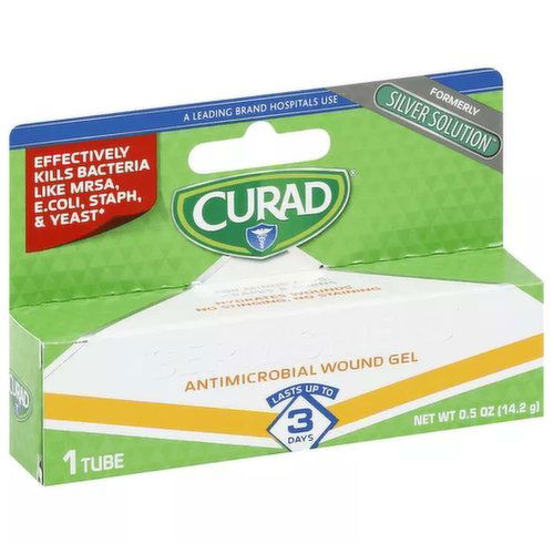 Curad Slvr Antimicrobial Gel