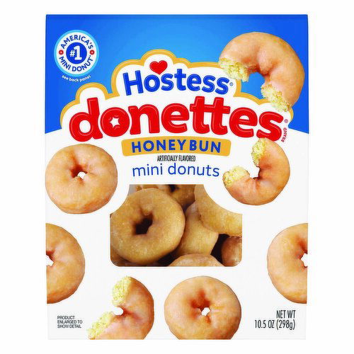 Hostess Honey Bun Donettes Bag 16pk