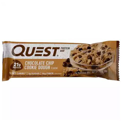 Quest Protein Bar, Chocolate Chip Cookie Dough