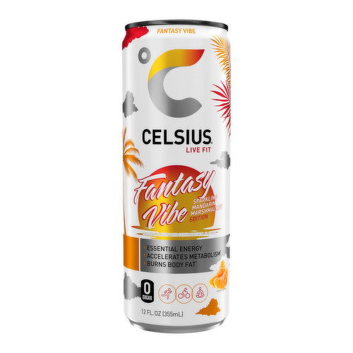 Celsius Live Fit Sparkling Fantasy Vibe