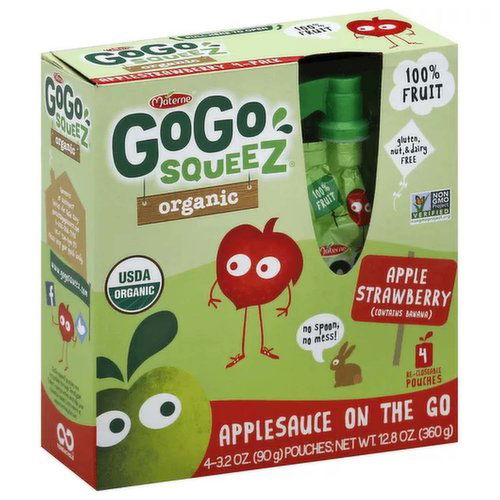 Gogo Squeez Apple Strawberry