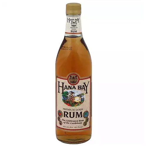 Hana Bay Paradise Spirits Rum, Premium Gold