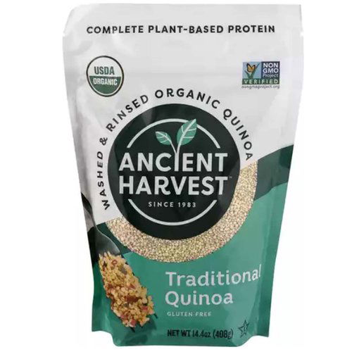 Ancient Harvest Organic Quinoa, White Grains, Traditional