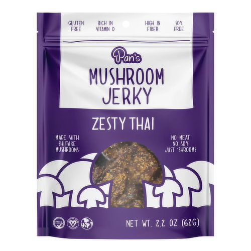 Pan's Zesty Thai Mushroom Jerky