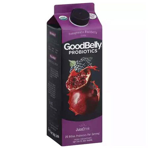 Goodbelly Organic Juice, Pomegranate Blackberry