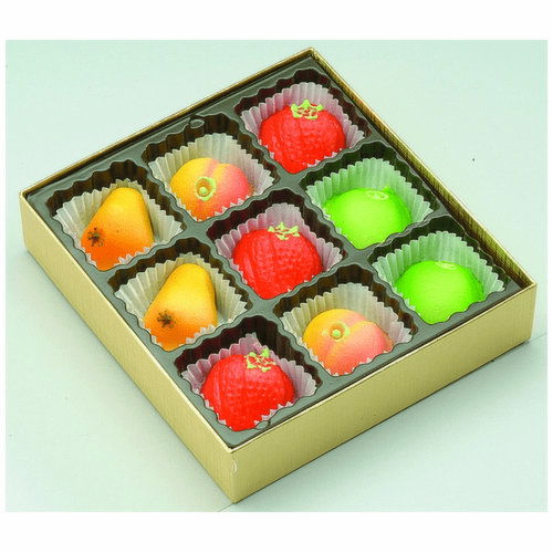 Bergan Marzipan Assorted Fruit (9 pieces)