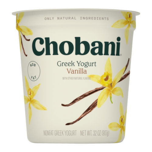 Chobani Greek Yogurt, Vanilla