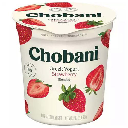 Chobani Non-Fat Greek Yogurt, Strawberry