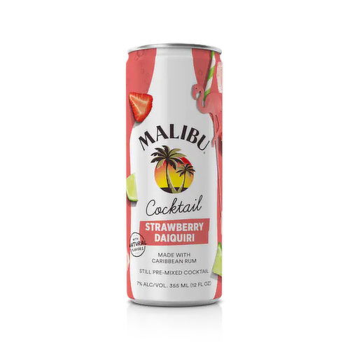 Malibu Cocktail Strawberry Daiquiri (4-pack)