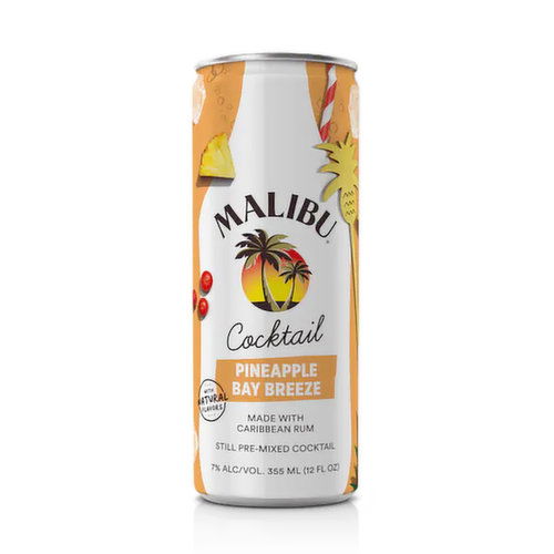 Malibu Cocktail Pineapple Bay Breeze (4-pack)