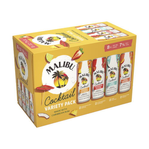 Malibu Caribbean Value Pack (8-pack)