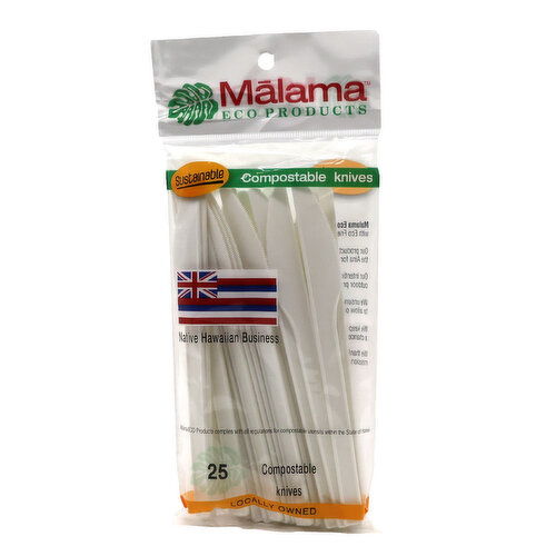 Malama Eco Compostable Knives