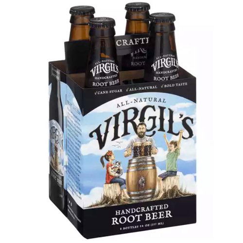 Virgil's Root Beer, Bottles (Pack of 4)