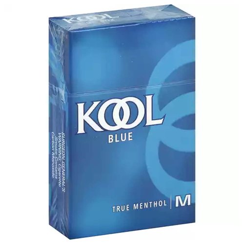 Kool Blue 85 Menthol Cigarettes, Box