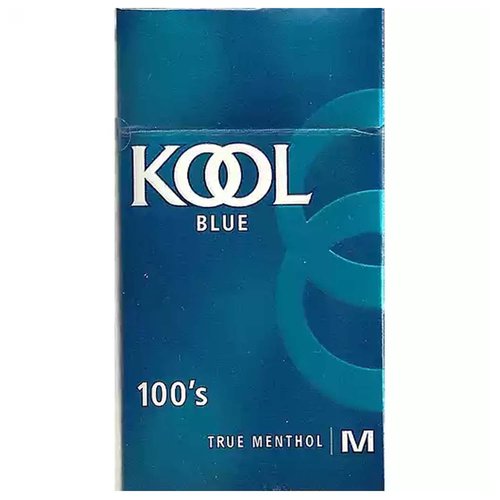 Kool Blue Cigarettes, Box, 100's