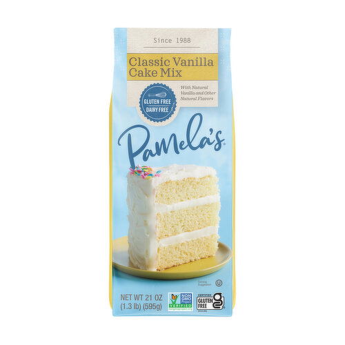 Pamela's Gluten Free Classic Vanilla Cake Mix