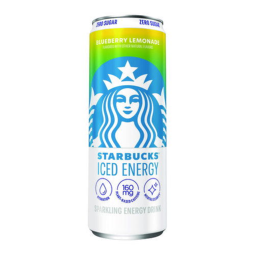 Starbucks Iced Energy Sparkling Blueberry Lemon