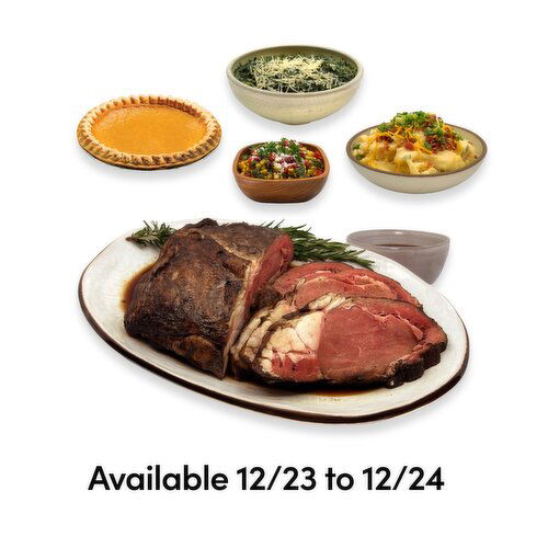 Holiday Prime Rib Dinner