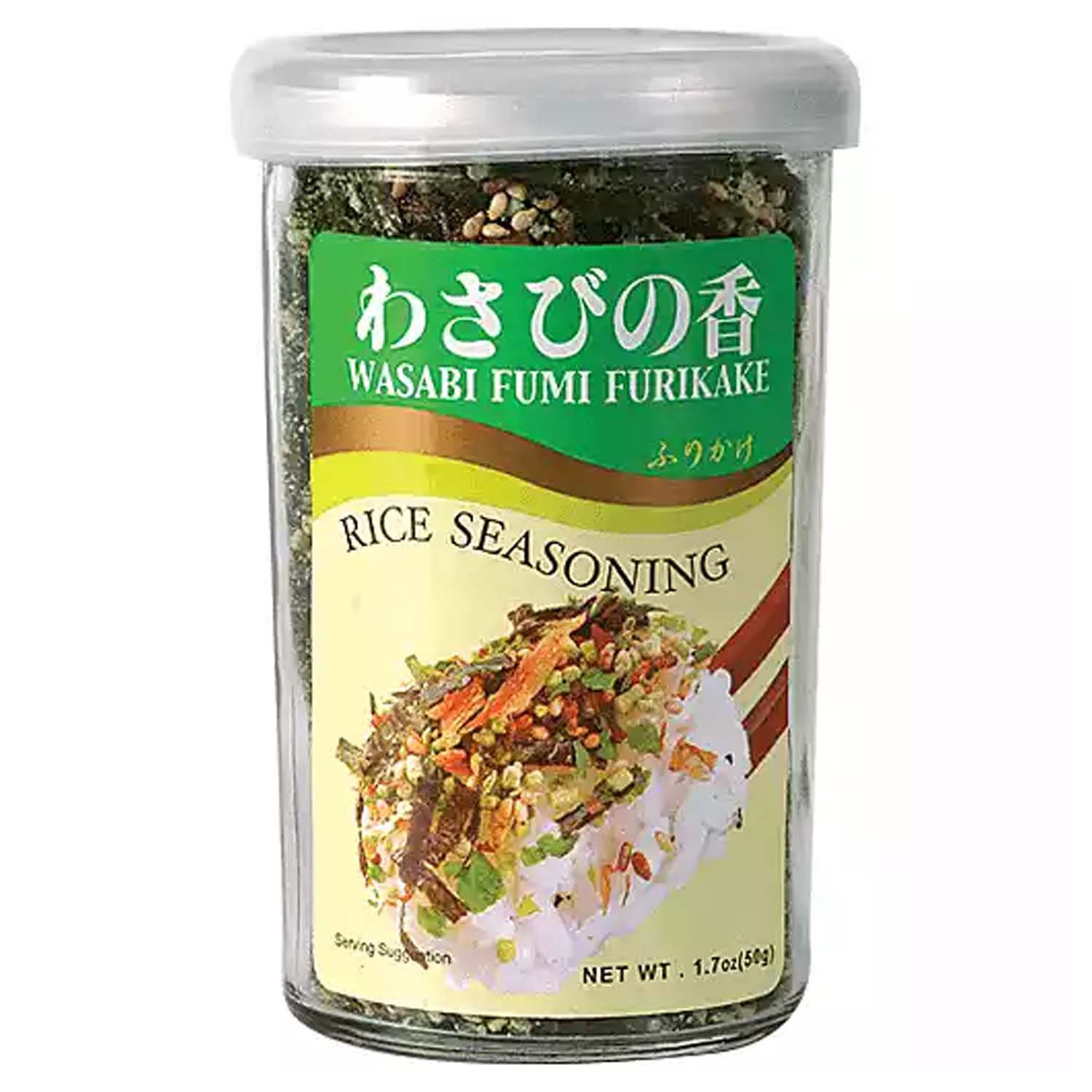 Ajishima Wasabi Fumi Furikake Rice Seasoning, - Foodland