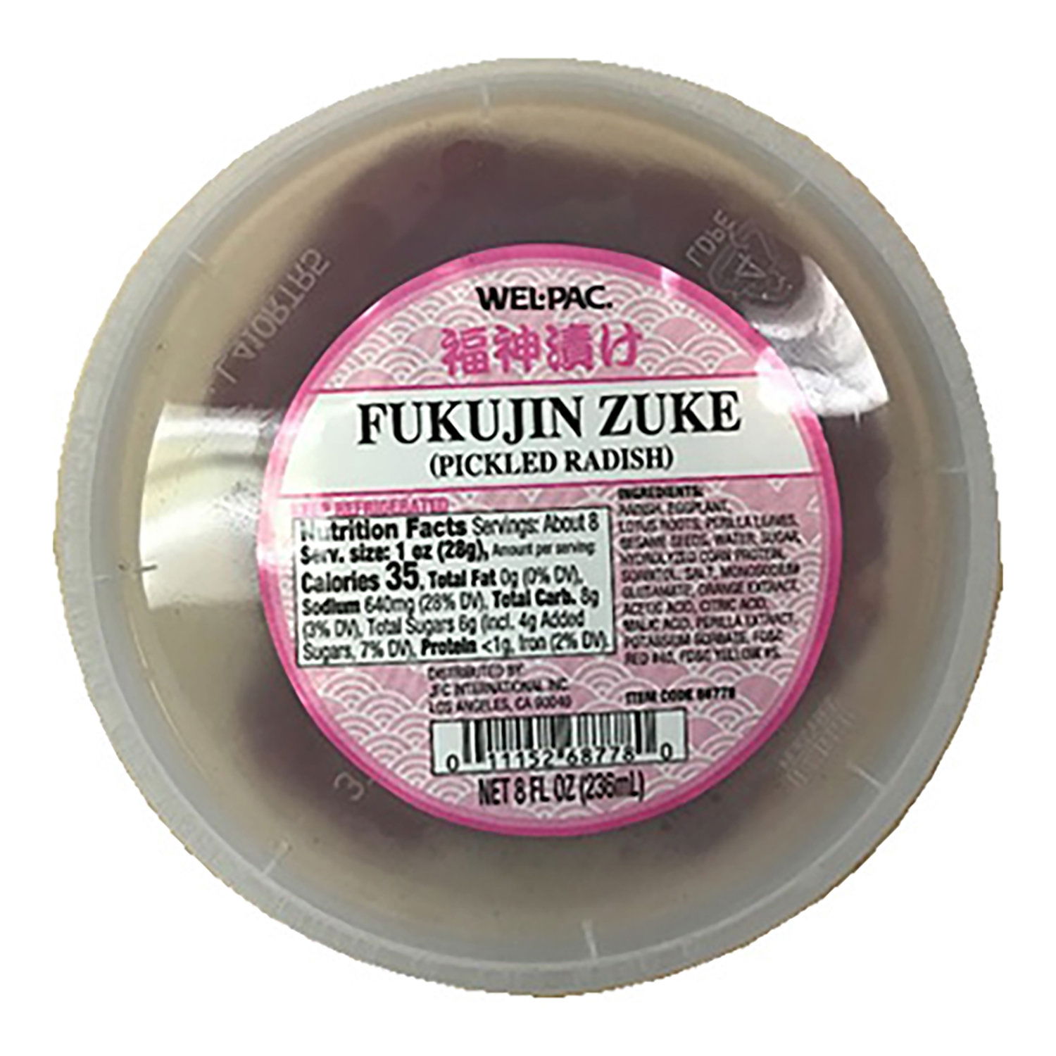 Wel Pac Pickled Fukujin Zuke Vegetables - Foodland