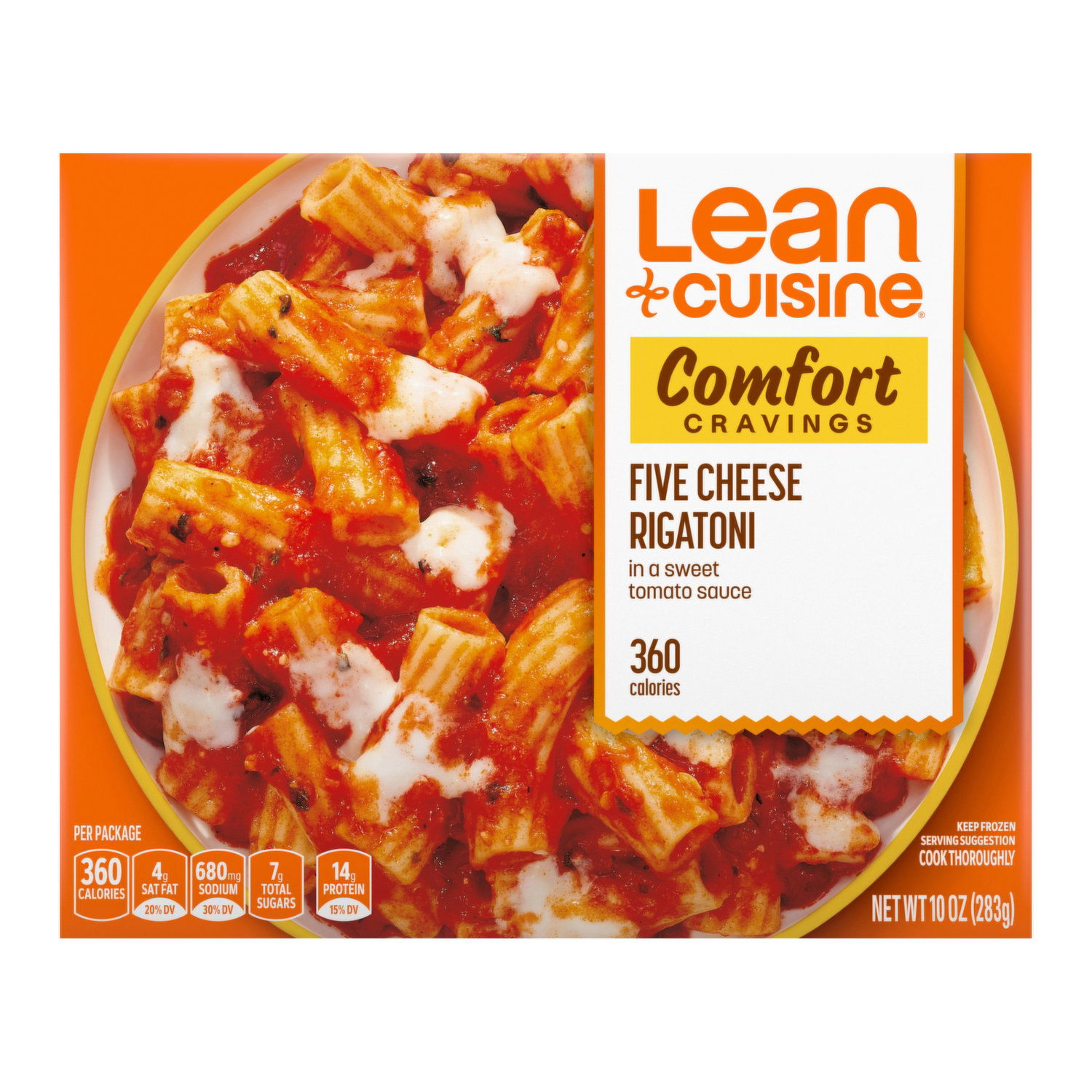 ごはん LEAN CUISINE Comfort Cravings Five Cheese Rigatoni Frozen Entree