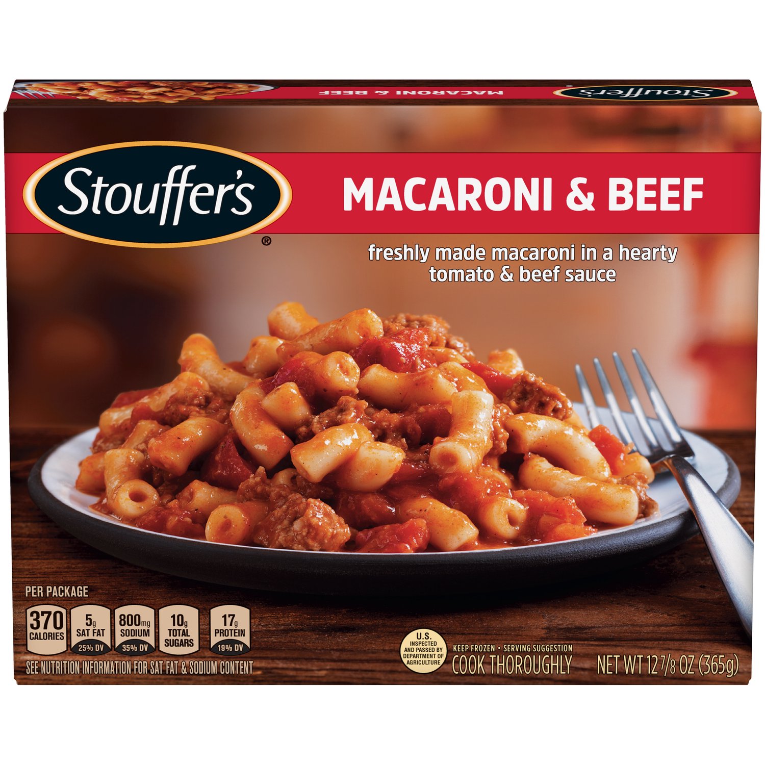 macaroni⭐︎ページ Stouffer's Macaroni And Cheese With Broccoli Frozen Meal