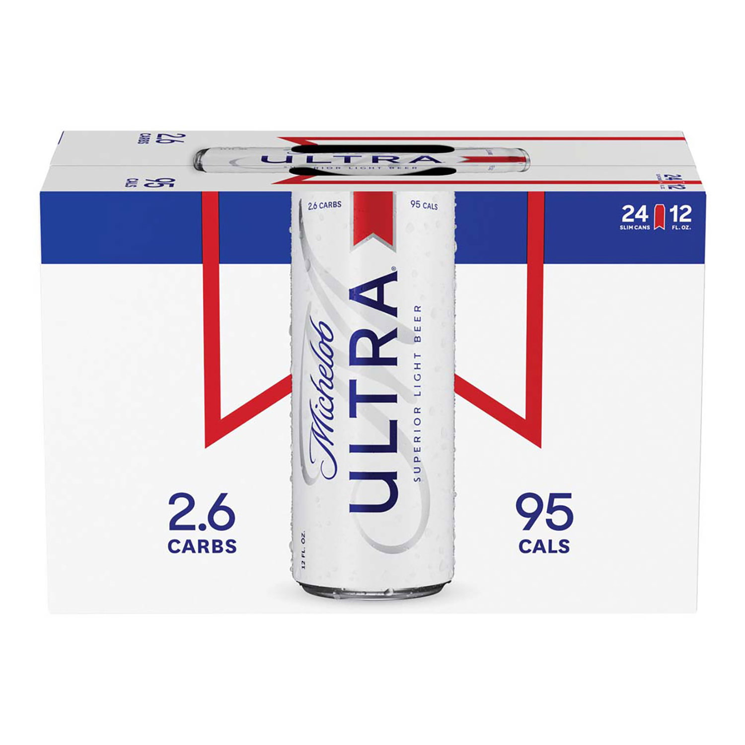 Michelob Ultra Light Beer, Cans (Pack of 24) - Foodland