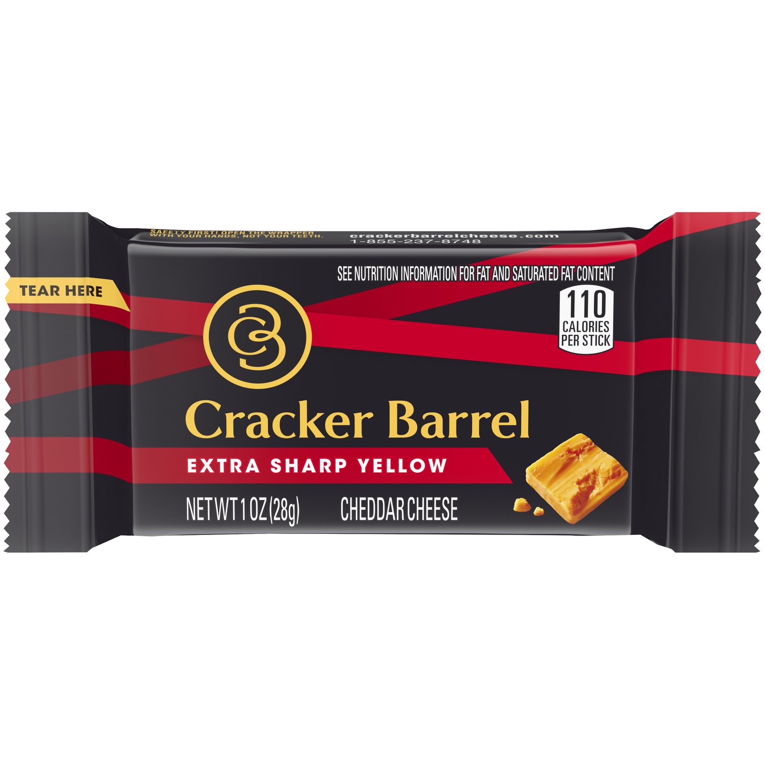 Cracker Barrel Extra Sharp Cheddar Cheese Sticks - Foodland